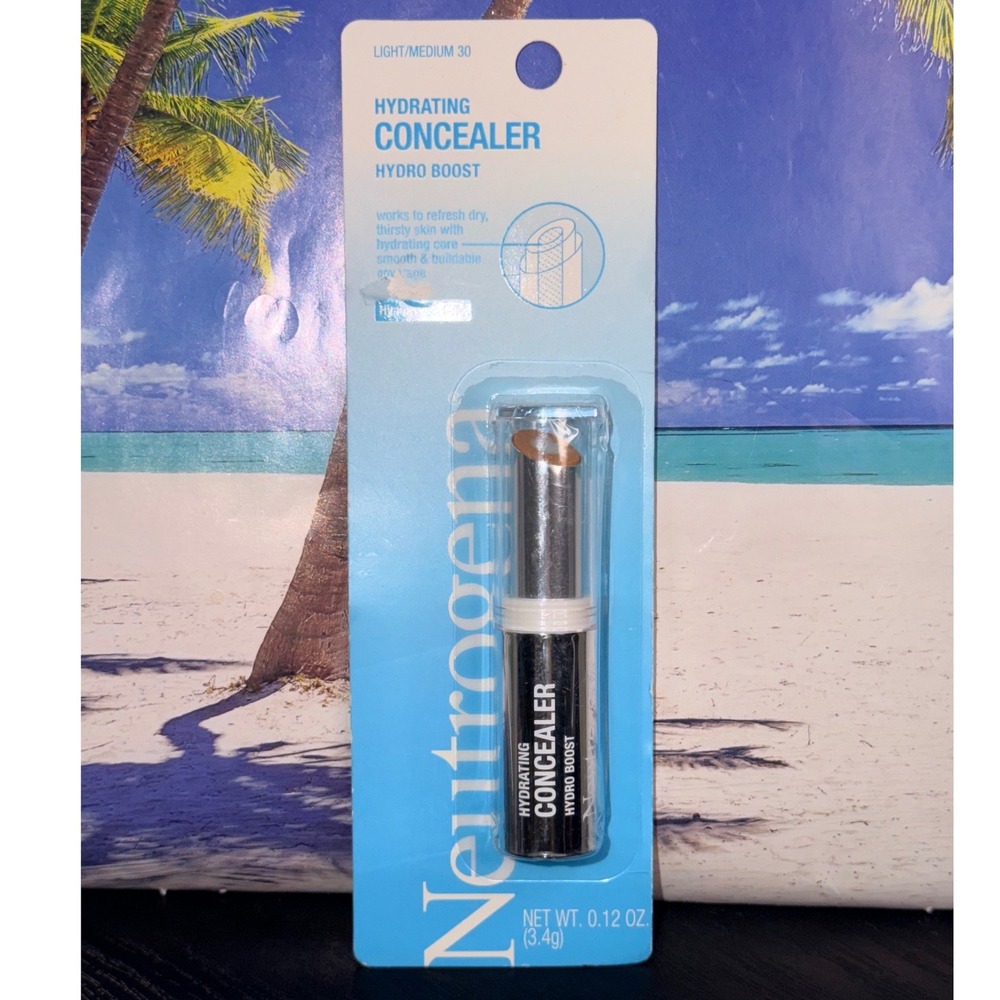 Neutrogena Hydro Boost Hydrating Concealer Light/Medium 30 Hyaluronic Acid